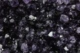 Dark Purple Amethyst Heart - Uruguay #343698-1